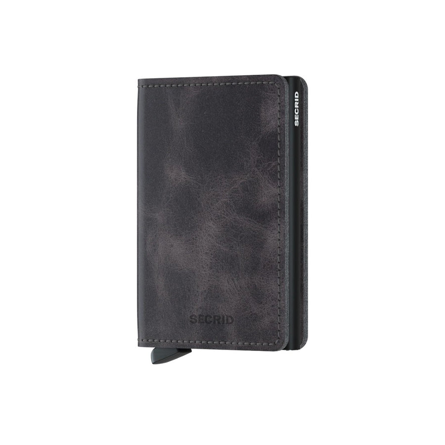 Secrid Slim Wallet Vintage Grey-Black