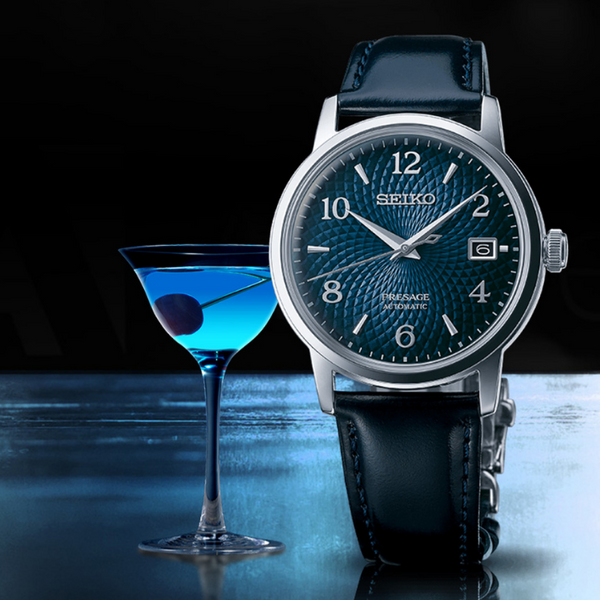 あ*ゃ様 新品　SEIKO PRESAGE カクテルタイム　自動巻き時計 ブルー Seiko Presage Cocktail Time SRPE43 - Desires by Mikolay