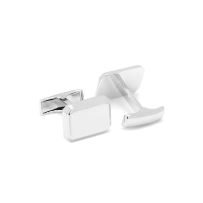 Sterling Silver Rectangular Cufflinks
