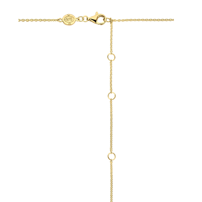 Ti Sento Milano Gold Zirconia By the Yard Necklace