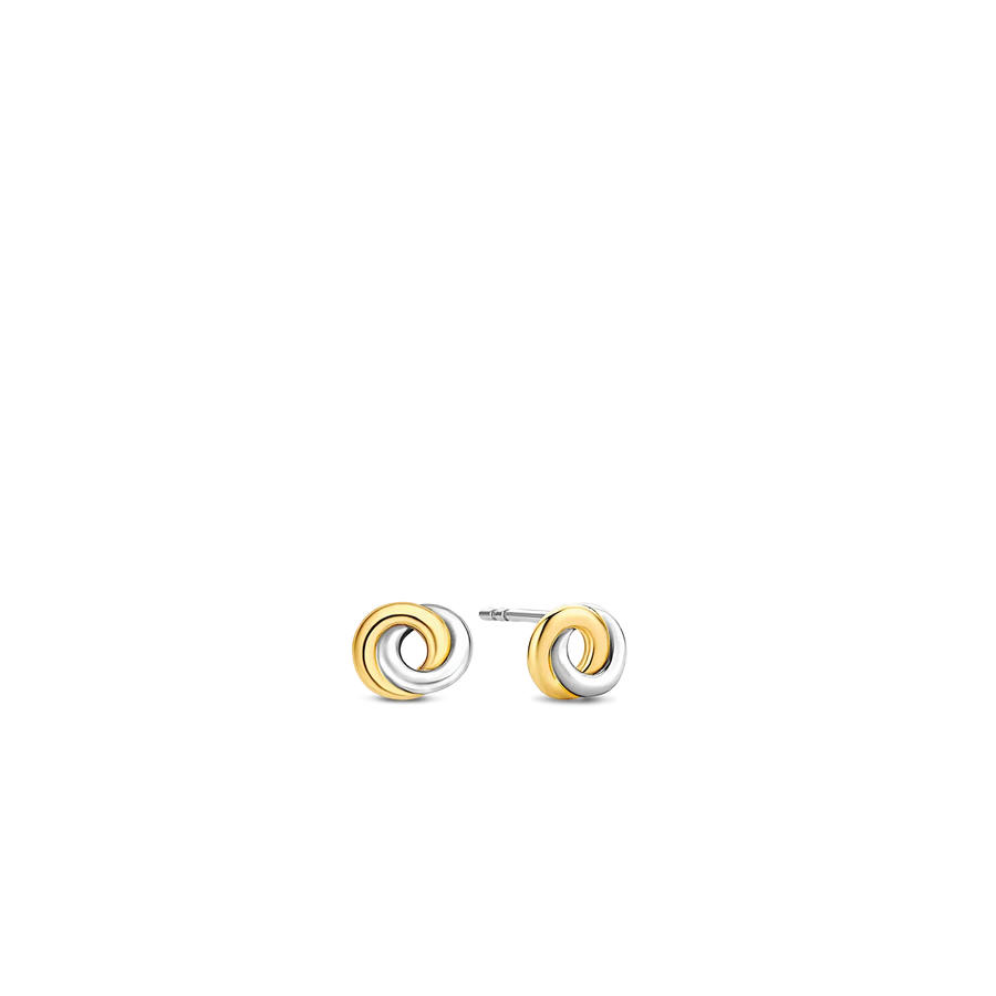 Ti Sento Milano Two Tone Infinity Studs