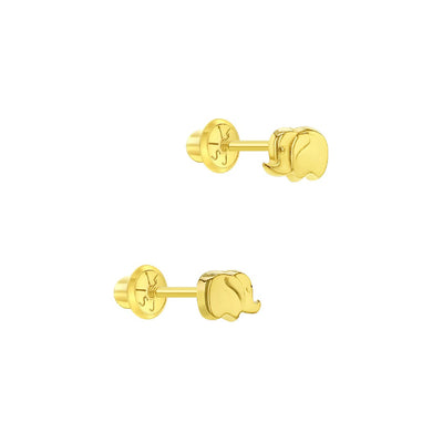 Tiny Elephant Little Girl's Stud Earrings