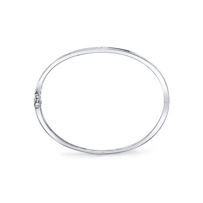 Shy Creation Burnished Diamond Bangle