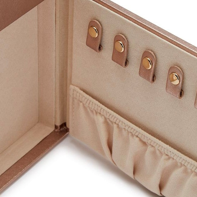 WOLF Palermo Single Winder with Storage in Rose Gold