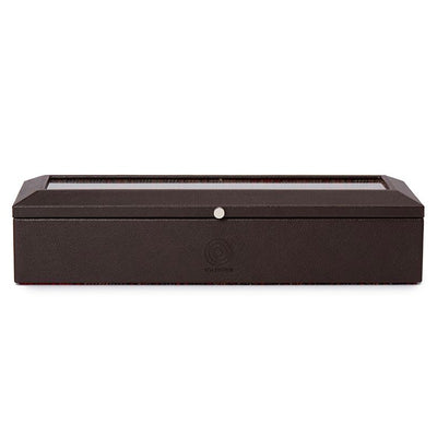 WOLF WM Brown 5 Piece Watch Box in Brown