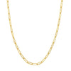Paperclip 3.85mm Chain in Yellow Gold