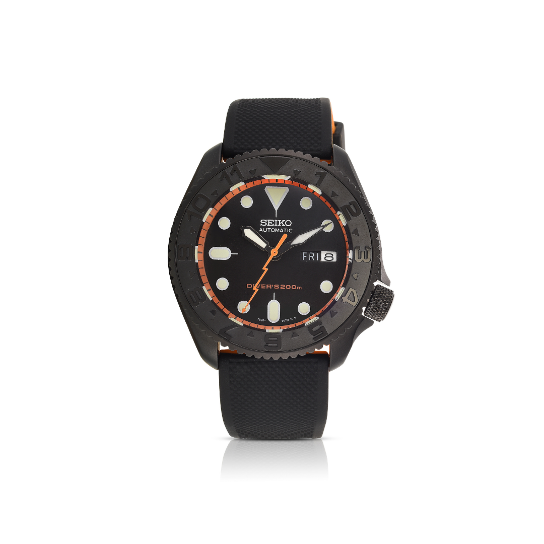 Seiko skx007 black sales case