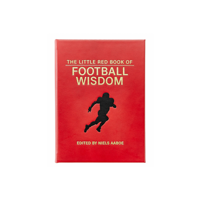 Football Wisdom Leather Bound Keepsake Book