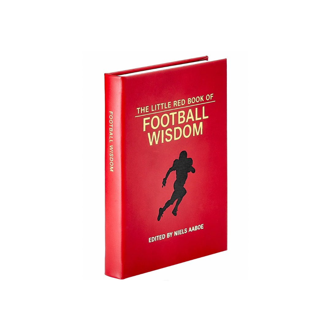 Football Wisdom Leather Bound Keepsake Book