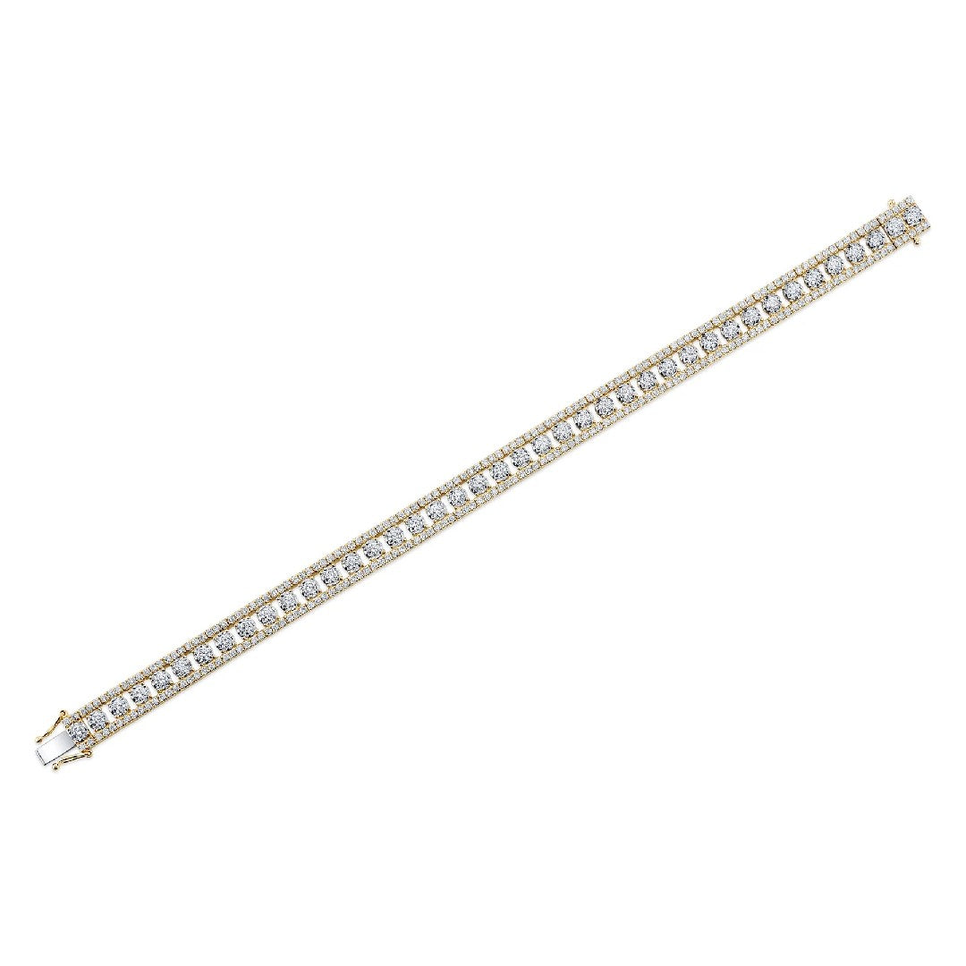 Shy Creation Diamond 4.70ct Tennis Bracelet