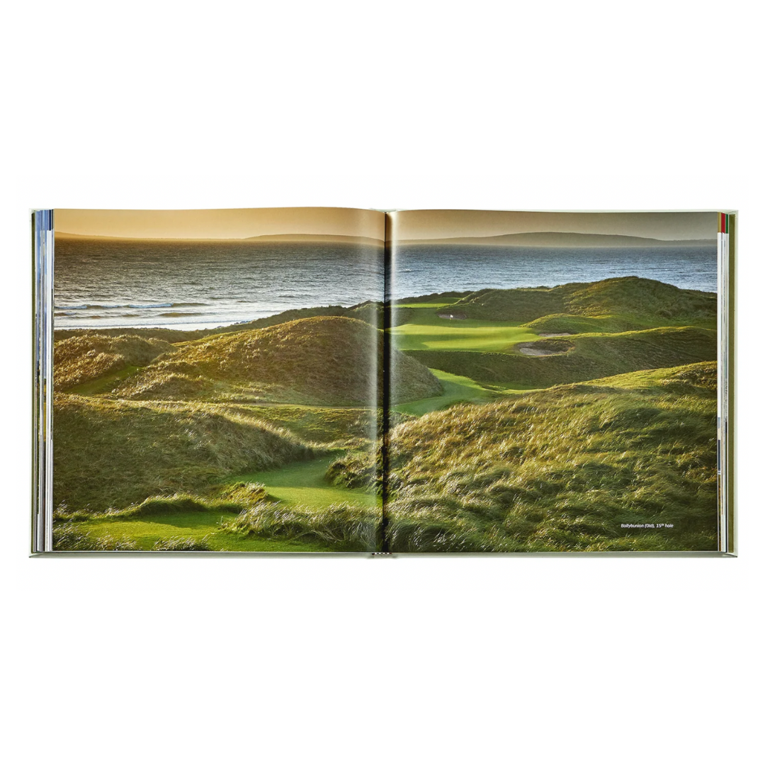 Golfing the British Isles Leather Bound Keepsake Book