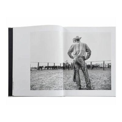 American Cowboy Leather Bound Keepsake Book