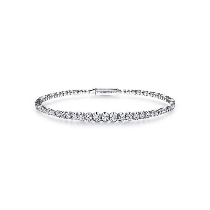 Gabriel & Co. Graduated Diamond Bangle