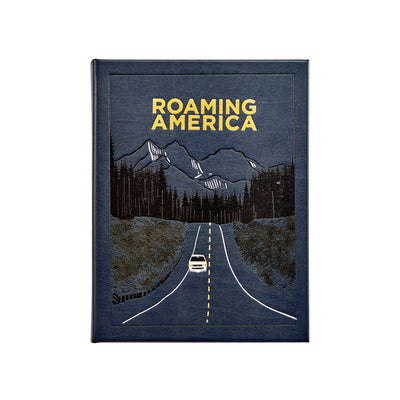 Roaming America Leather Bound Keepsake Book