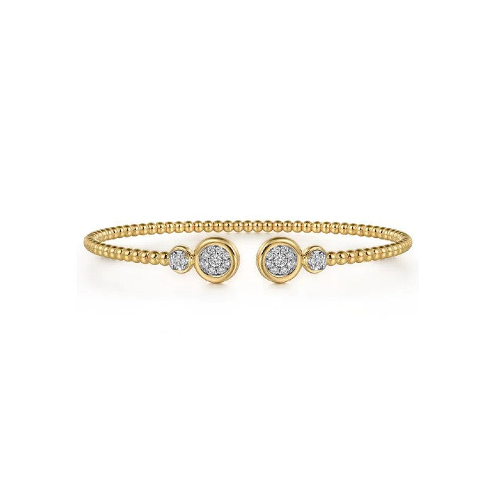 Gabriel & Co. Diamond Double Circle Bujukan Bangle