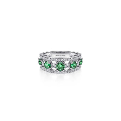 Gabriel & Co. Gemstone Layered Ring