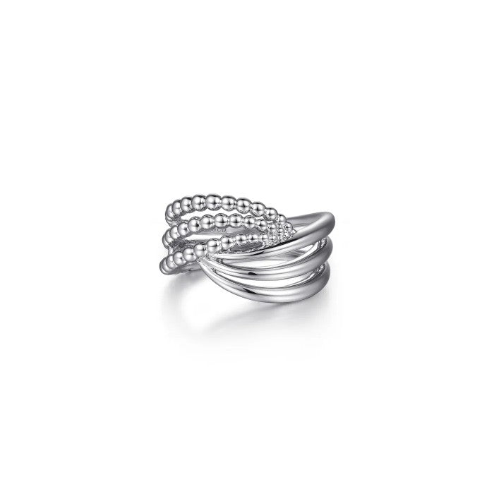 Gabriel & Co. Silver Bujukan Twisted Ring