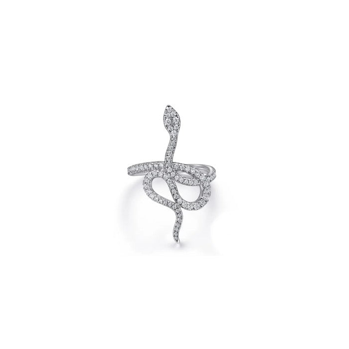 Gabriel & Co. Diamond Snake Ring