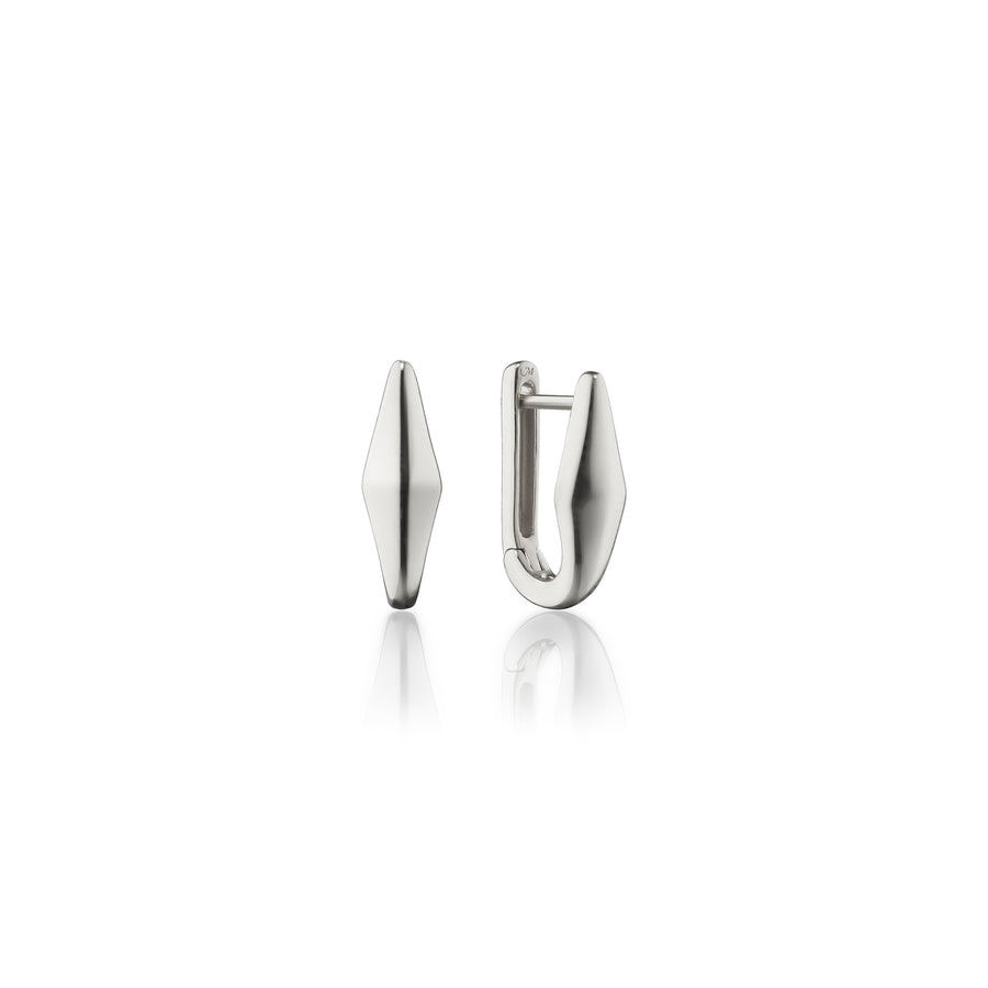 Monica Rich Kosann Points North Huggie Earrings