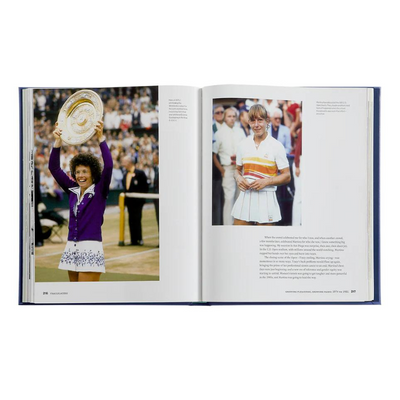 Trailblazers: The Unmatched Story Of Women's Tennis Leather Bound Keepsake Book