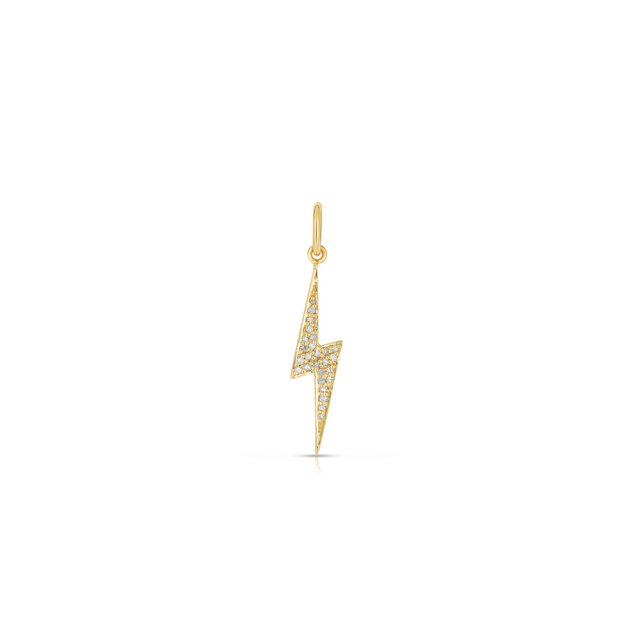 Tara Mikolay Diamond Lightning Bolt Charm