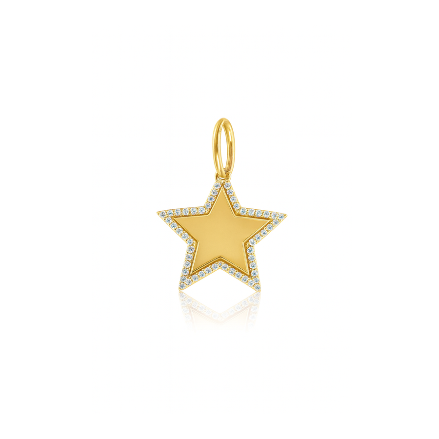 Tara Mikolay Diamond Halo Star Charm