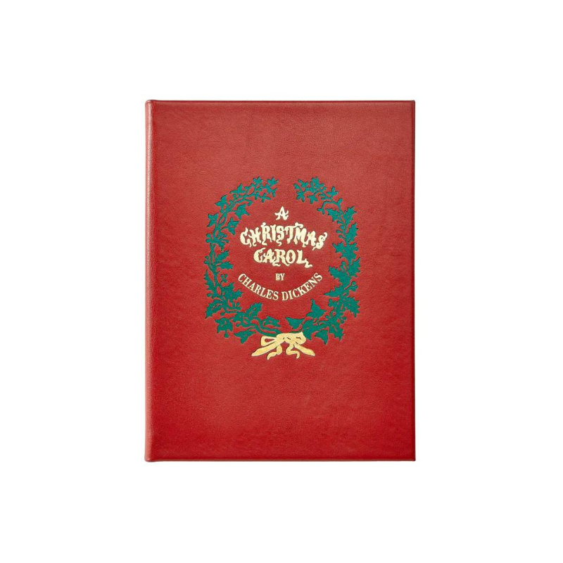 A Christmas Carol Leather Bound Keepsake Book