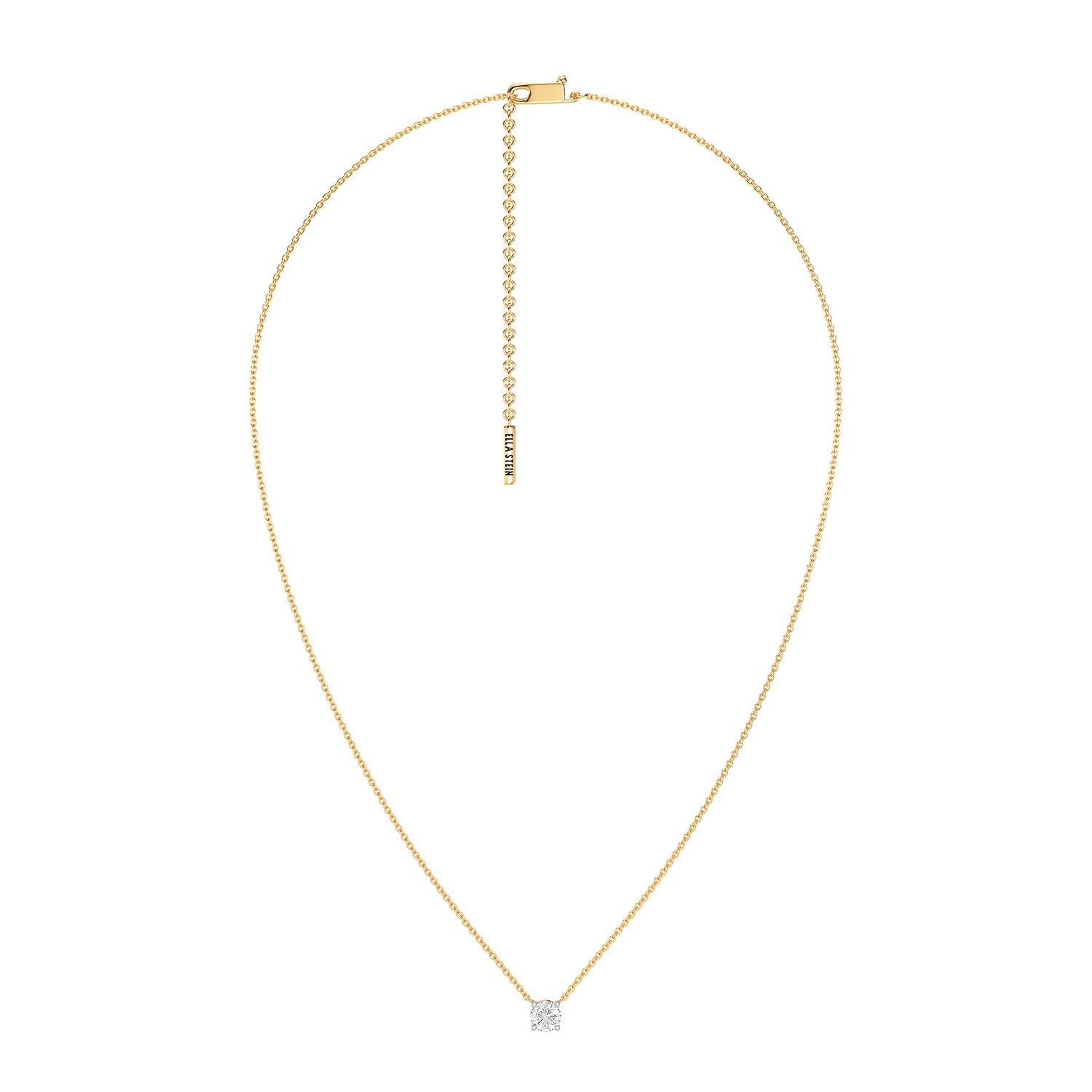 Ella Stein Lab Diamond Solitaire Necklace