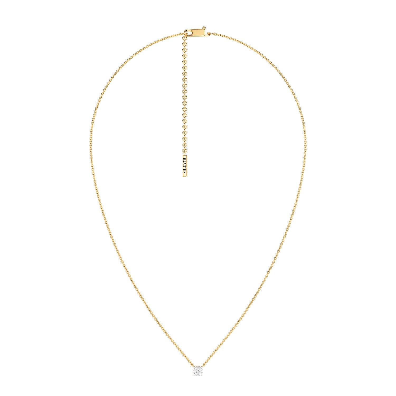Ella Stein Lab Diamond Solitaire Necklace