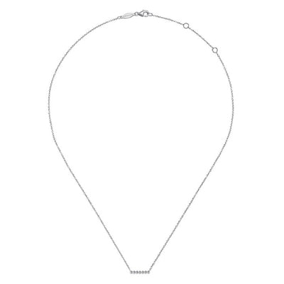 Gabriel & Co. Bujukan Beaded Bar Necklace