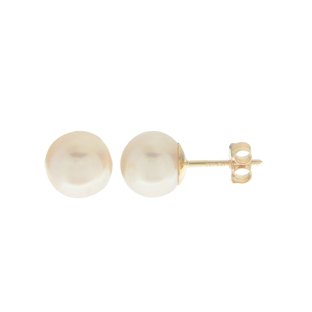 Akoya Pearl 9mm Stud Earrings