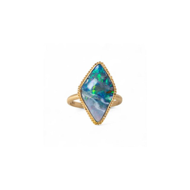 Amáli Boulder Opal Kite Ring