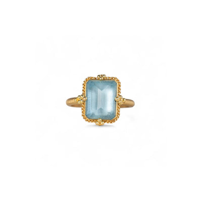Amáli Serene Aquamarine Ring