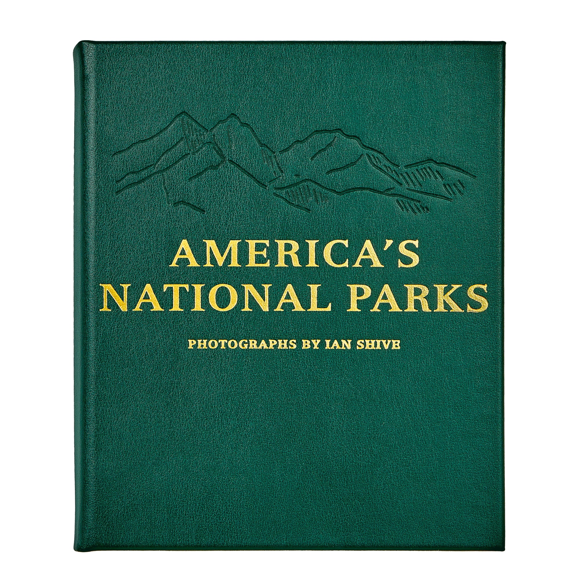 America's National Parks Leather Bound Keepsake Book