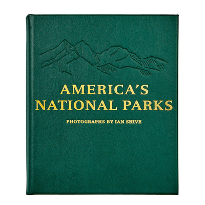 America's National Parks Leather Bound Keepsake Book