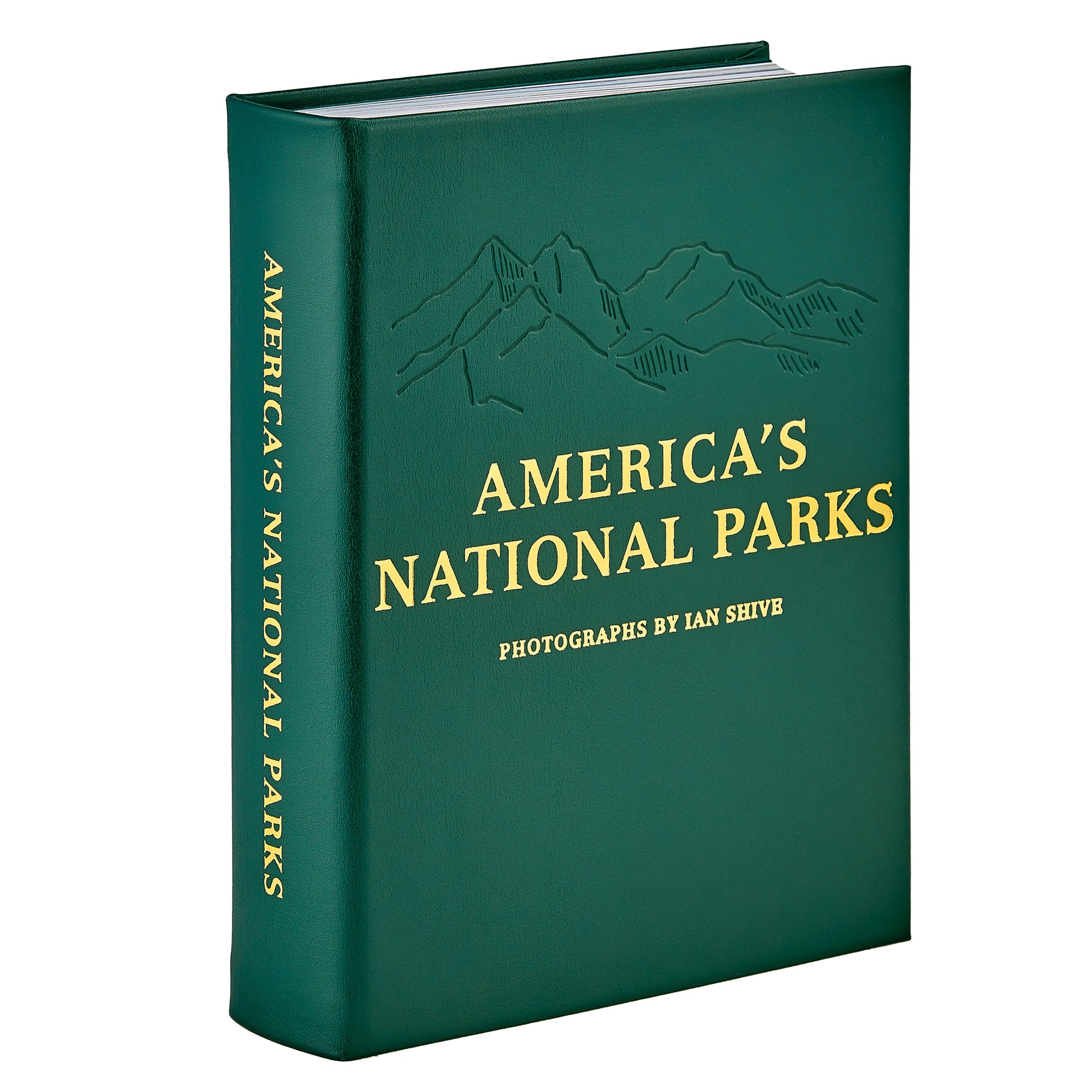 America's National Parks Leather Bound Keepsake Book