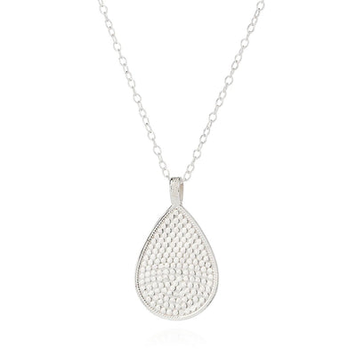 Anna Beck Classic Large Teardrop Reversible Necklace