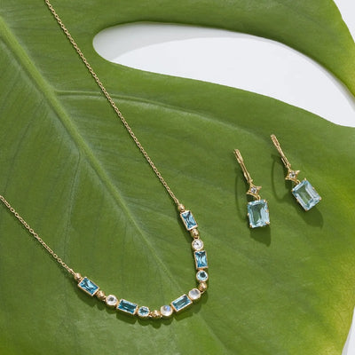 Anzie Jac+Jo Aurora Rectangle Drop Earrings