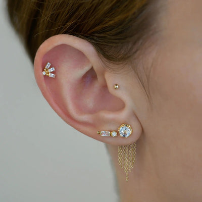 Anzie Cléo Fringe Earring Backing