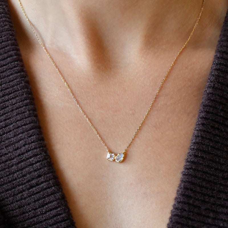 Anzie Mélia Toi et Moi Necklace