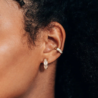 Anzie Méditerranée Joanna Wide Hoops