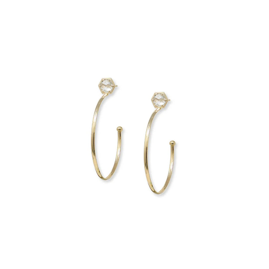 Anzie Mélia Hexagon Hoops