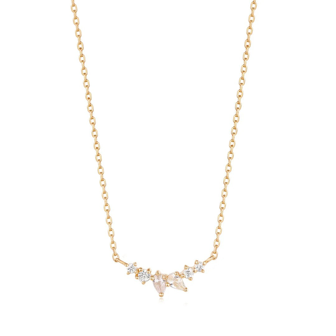 AURELIE GI Adora White Sapphire Necklace