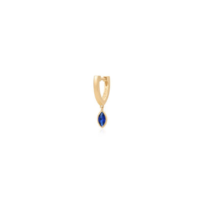 AURELIE GI Ciel Lab Grown Sapphire Single Hoop