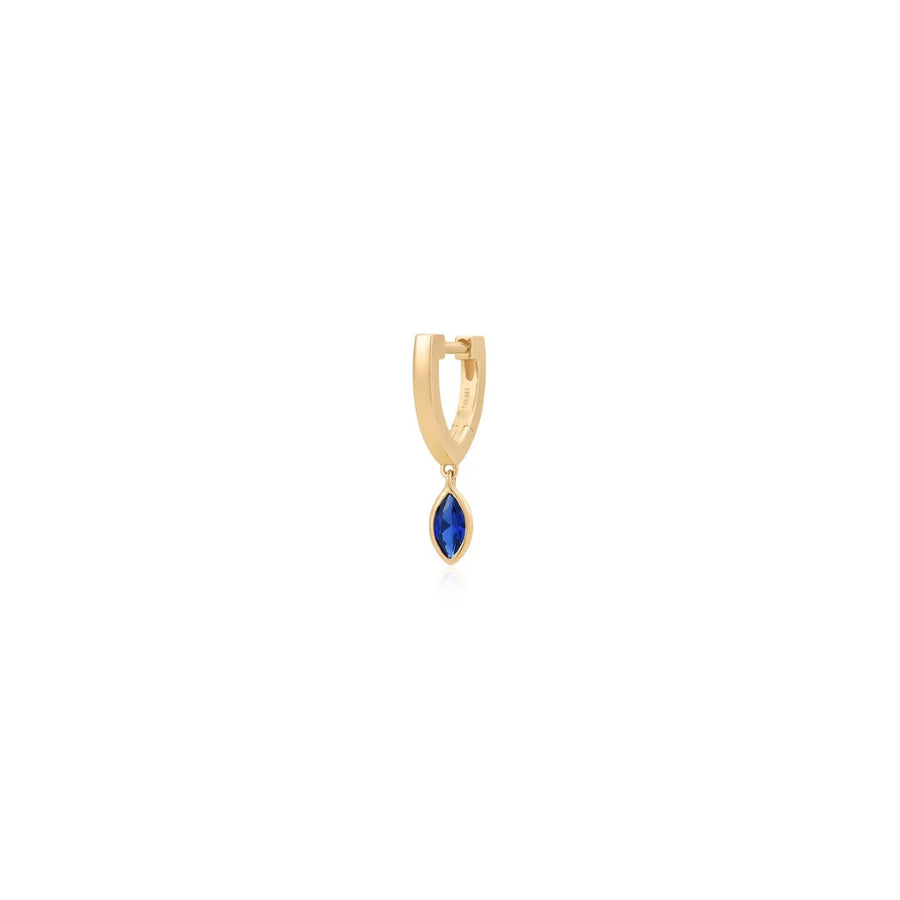 AURELIE GI Ciel Lab Grown Sapphire Single Hoop