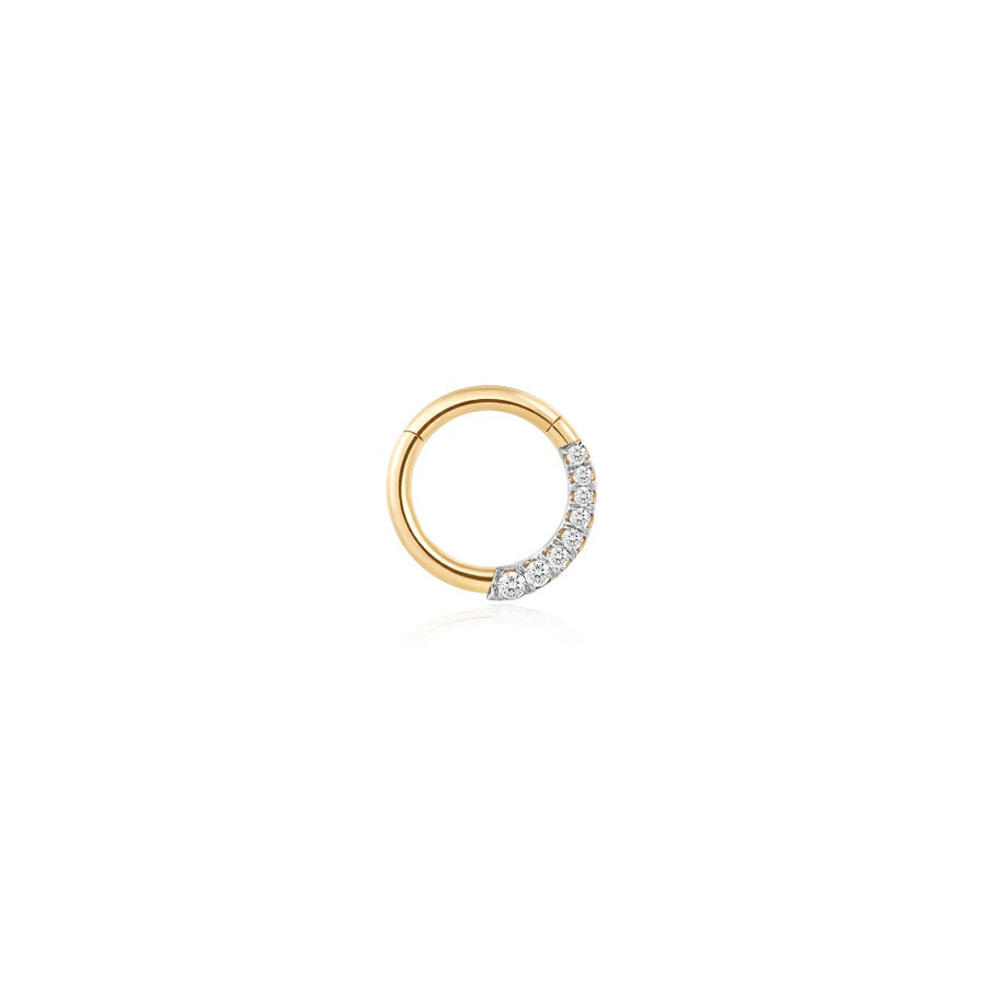 AURELIE GI Dicarro Lab Grown Diamond Clicker Hoop