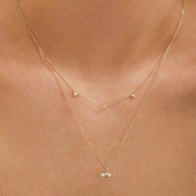 AURELIE GI Loretta Opal Necklace