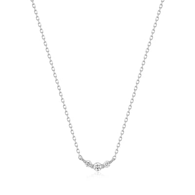 AURELIE GI Inez Triple Diamond Necklace