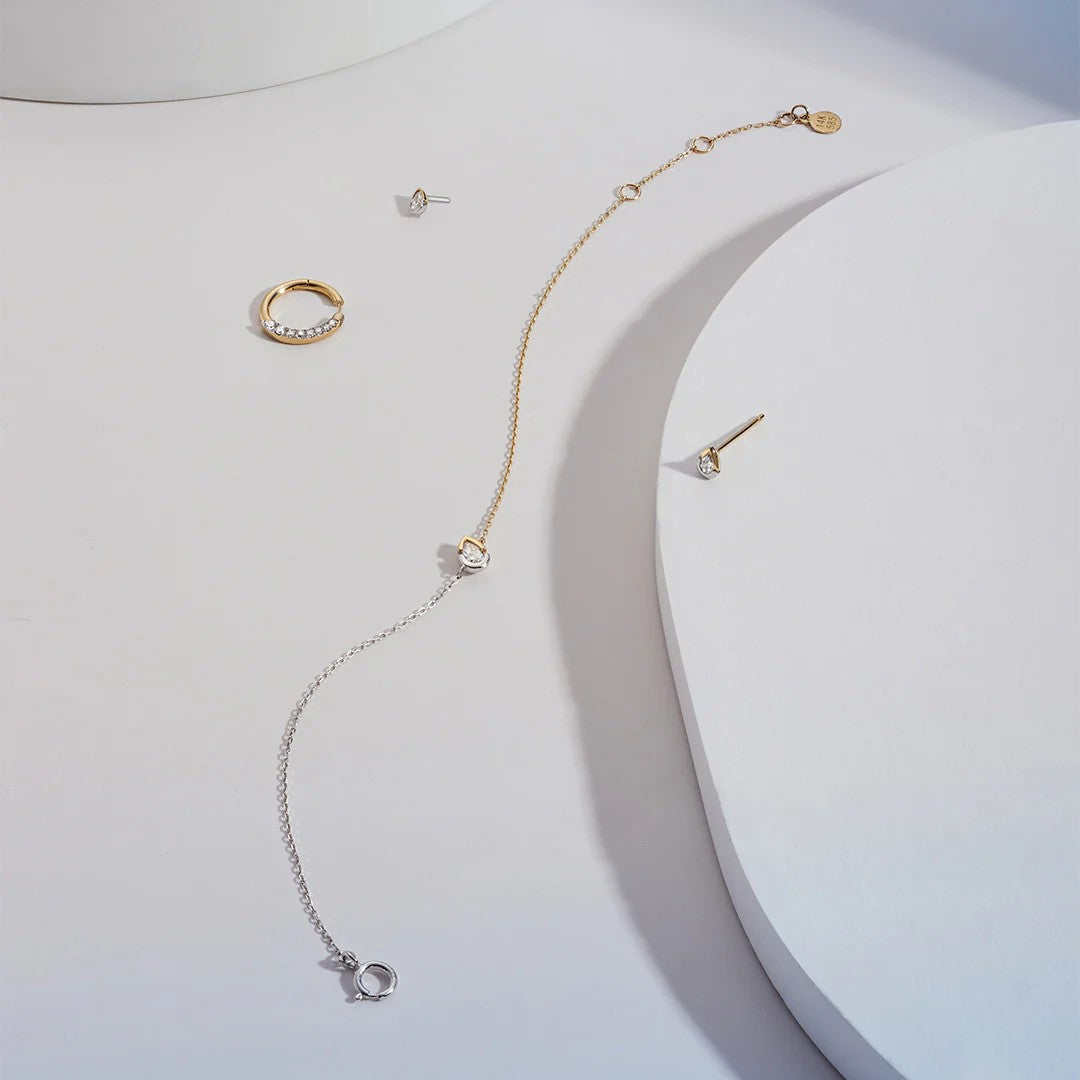 AURELIE GI Dicarro Lab Grown Diamond Clicker Hoop