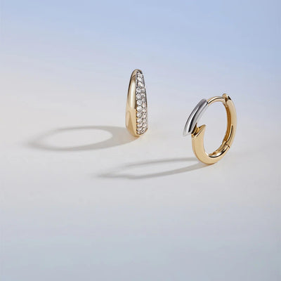 AURELIE GI Gilea Lab Diamond Single Huggie